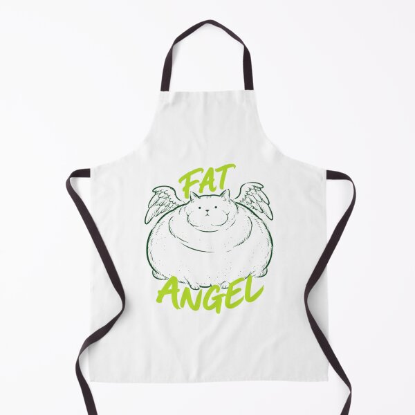 Item preview, Fat Angel Cat Wings Funny Feline Divine Humor designed and sold by bosamji.