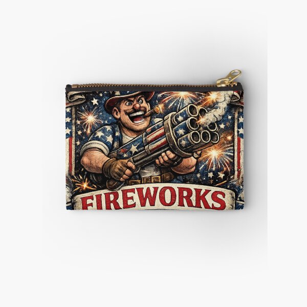 Item preview, Certified Fireworks Blower Upper Patriotic Design designed and sold by Neverend Designs.