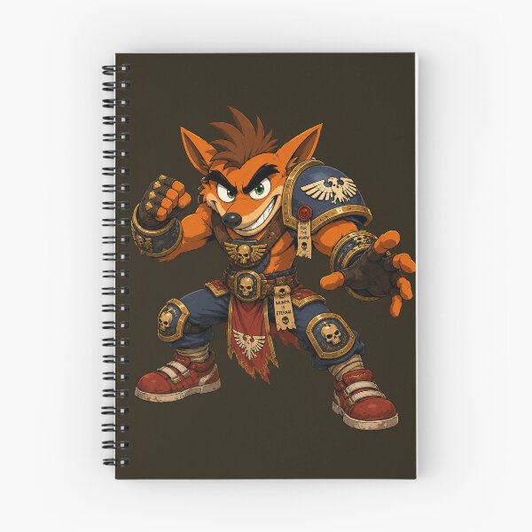 Item preview, Crash Bandicoot 40K Fan Art designed and sold by MarlonOspinaStore.