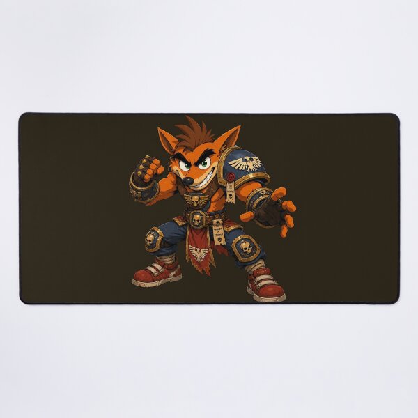 Item preview, Crash Bandicoot 40K Fan Art designed and sold by MarlonOspinaStore.