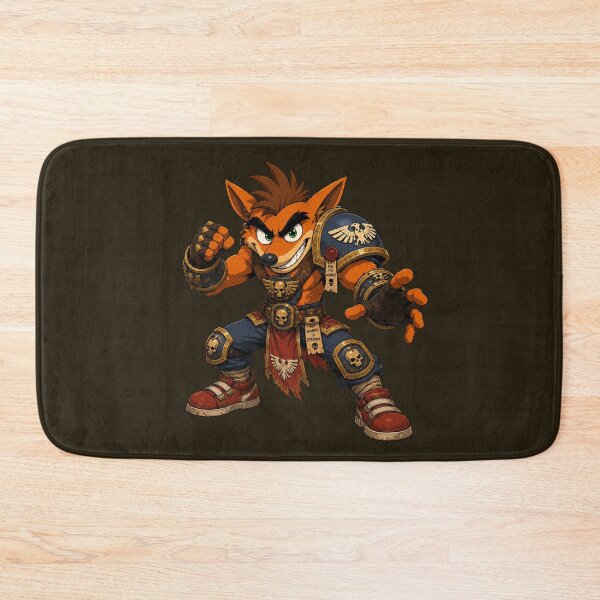 Item preview, Crash Bandicoot 40K Fan Art designed and sold by MarlonOspinaStore.