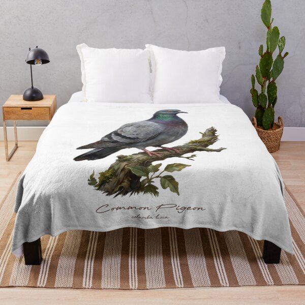 Item preview, Common Pigeon on Rustic Branch designed and sold by Takeda-art.