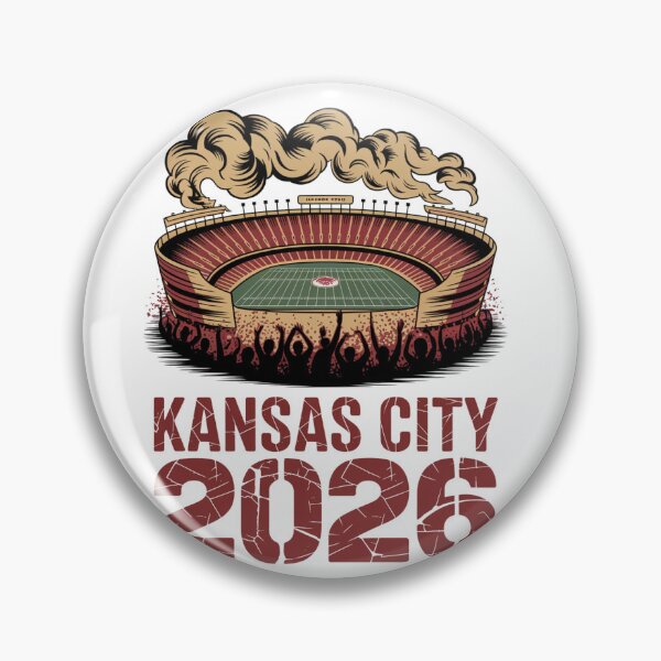 Item preview, Kansas City 2026 Arrowhead Stadium Football T-Shirt V10 designed and sold by DarylWelsh2024.