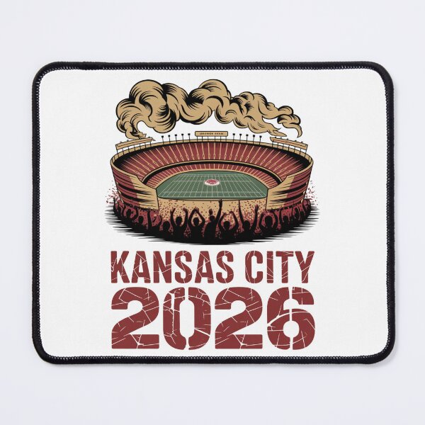 Item preview, Kansas City 2026 Arrowhead Stadium Football T-Shirt V10 designed and sold by DarylWelsh2024.