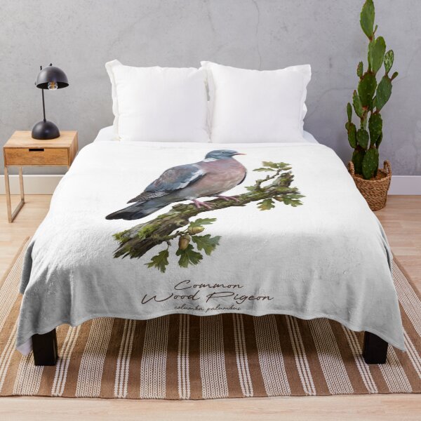 Item preview, Common Wood Pigeon on Tree designed and sold by Takeda-art.