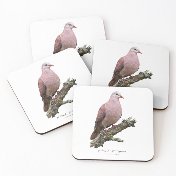 Item preview, Pink Pigeon on Rustic Tree designed and sold by Takeda-art.