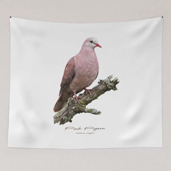 Item preview, Pink Pigeon on Rustic Tree designed and sold by Takeda-art.