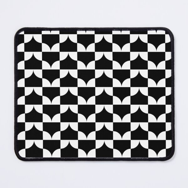 Item preview, Black & white quarter circles designed and sold by Mint + Midnight.
