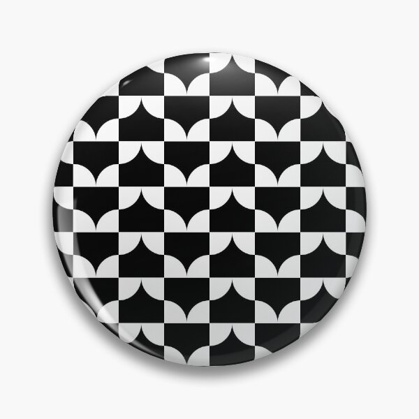 Item preview, Black & white quarter circles designed and sold by Mint + Midnight.