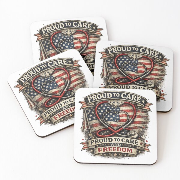 Item preview, Proud Nurse Patriotic Vintage Design designed and sold by Neverend Designs.
