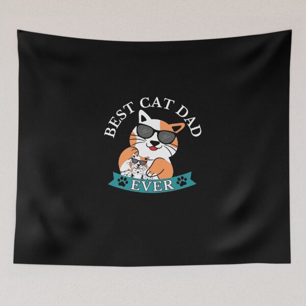 Item preview, Best Cat Dad Ever Cool Cat & Kittens designed and sold by GiaoCalonas.
