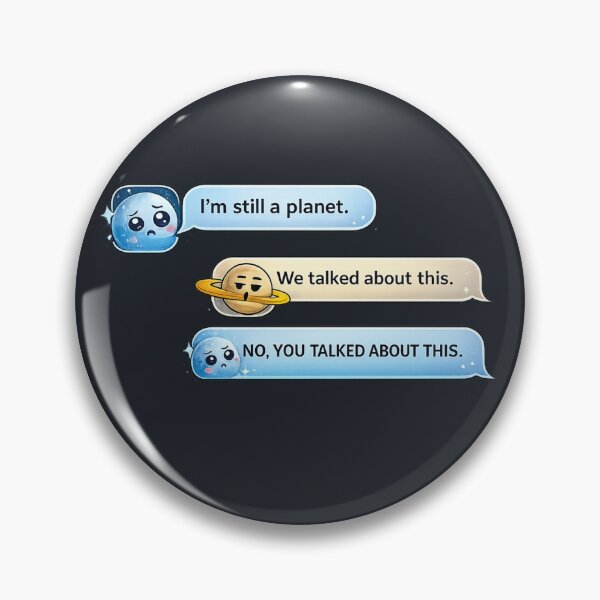 Item preview, PLUTO VS SATURN designed and sold by PLANET GOSSIP.