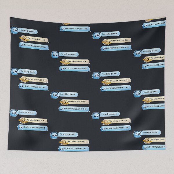Item preview, PLUTO VS SATURN designed and sold by PLANET GOSSIP.