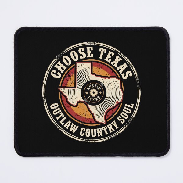 Item preview, Choose Texas Outlaw Country Soul Music Badge designed and sold by SplashTastic.