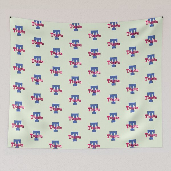 Item preview, T is for Teagan, Girl’s and Woman's Name and Initial  designed and sold by CharlottePlaceArt.