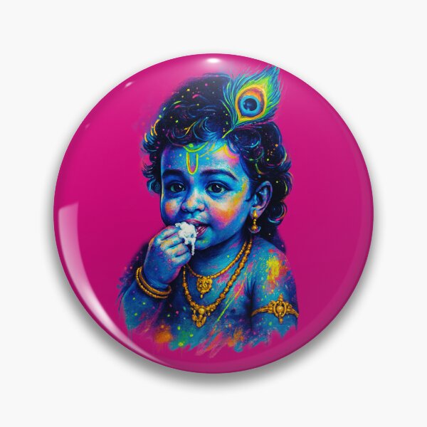 Artikelvorschau, Kleine Krishna-Kunstillustration entworfen und verkauft von krazzyremo.