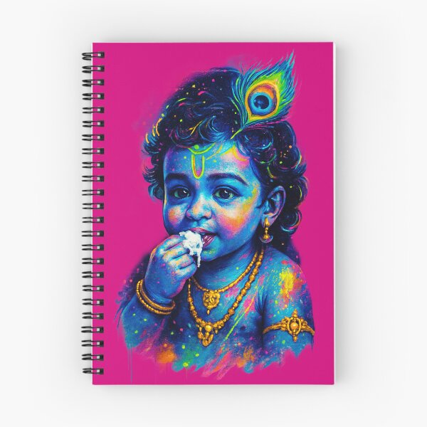 Artikelvorschau, Kleine Krishna-Kunstillustration entworfen und verkauft von krazzyremo.