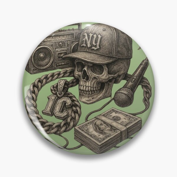 Item preview, Skull Street Vibes – Iconic Urban Style designed and sold by Catfcreations.