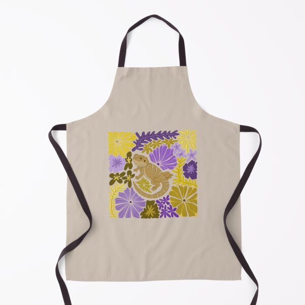 Item preview, Bearded Dragon - Intersex Flag PRINT designed and sold by HannahReeStudio.