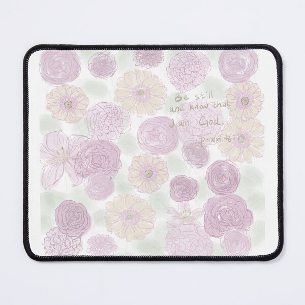 Item preview, Flower illustration Bible verse designed and sold by rachelsillust.