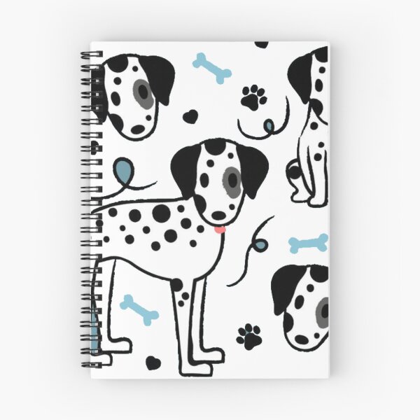 Item preview, Cute Dalmatian Puppy Doodle Pattern designed and sold by GenZFashion000.