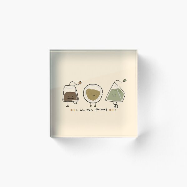 Item preview, we tea friends designed and sold by LiquidCats.