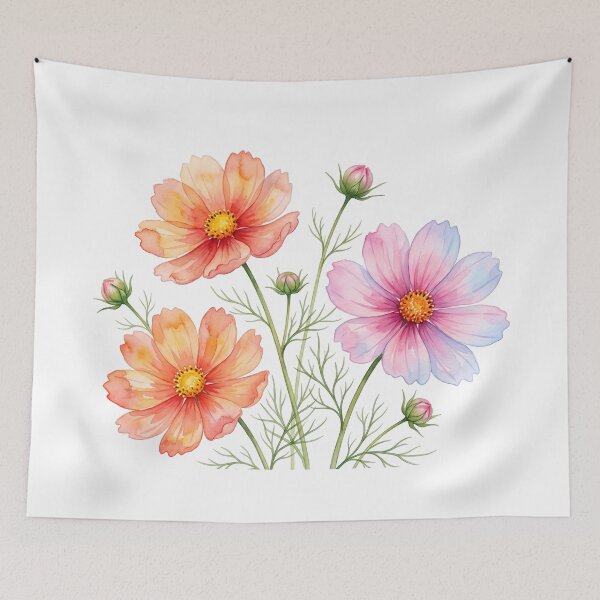 Item preview, Watercolor Flower for plant people designed and sold by anuggra.