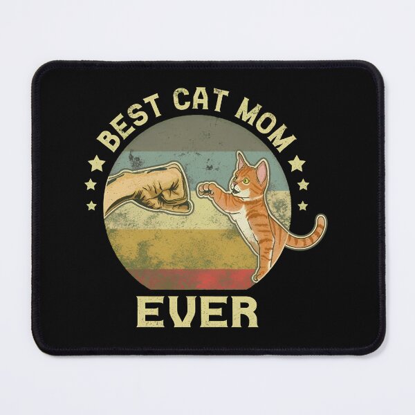 Item preview, Best Cat Mom Ever Fist Bump Graphic designed and sold by GiaoCalonas.