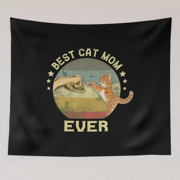 Item preview, Best Cat Mom Ever Fist Bump Graphic designed and sold by GiaoCalonas.