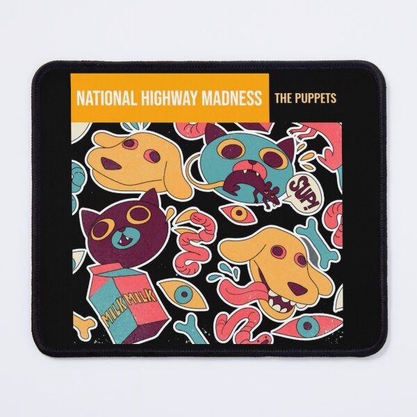 Item preview, National Highway Madness Indie Album Graphic designed and sold by GenZFashion000.