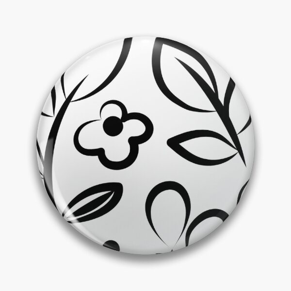 Item preview, Black and White Floral iPhone Case | Modern Botanical Pattern Design designed and sold by ArtisticCase.