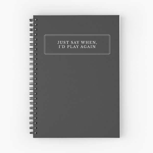 Item preview, Just Say When, I'd Play Again TO V5-2 designed and sold by Ars Brunus.