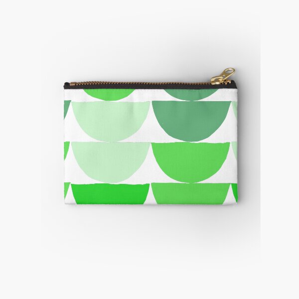 Item preview, Mid-Century Modern Green And Lime Half-Circle Pattern designed and sold by DEC02.
