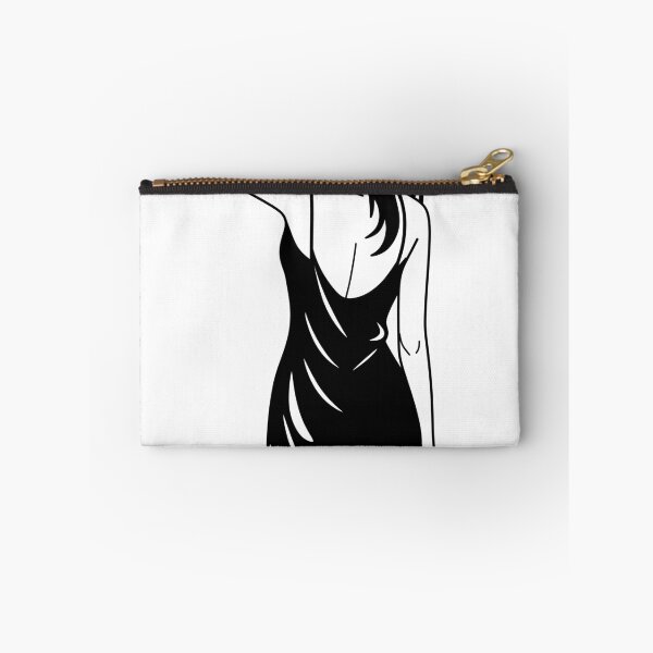 Item preview, Minimalist Woman in Black Dress Poster, Modern Female Figure Art designed and sold by Studio pod Burom.