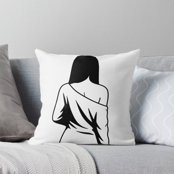 Item preview, Minimalist Woman Back Art Print designed and sold by Studio pod Burom.