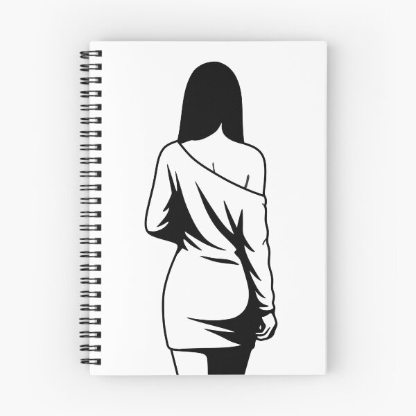Item preview, Minimalist Woman Back Art Print designed and sold by Studio pod Burom.