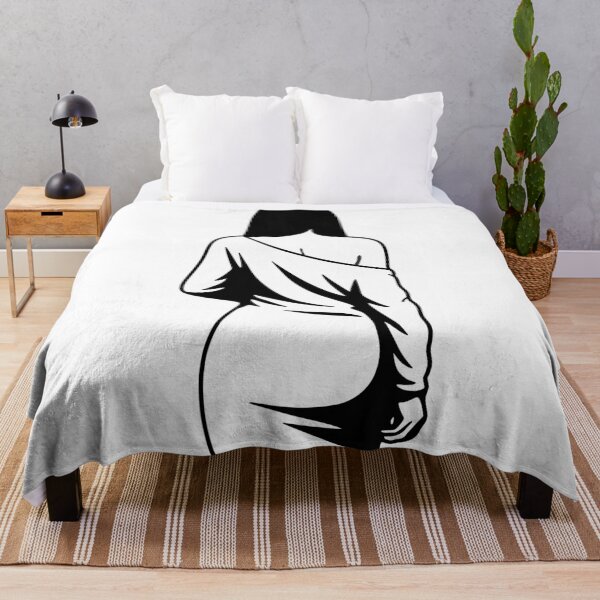 Item preview, Minimalist Woman Back Art Print designed and sold by Studio pod Burom.