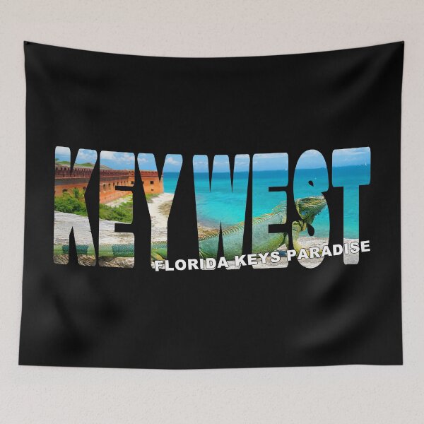 Item preview, KEY WEST Florida Keys Paradise - Green Iguana Fort Zachary Taylor designed and sold by Adam Gormley.