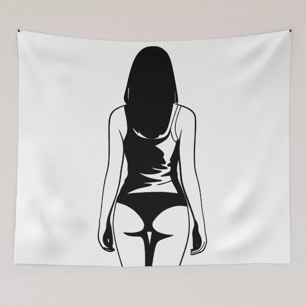 Item preview, Figurative Woman Back Print designed and sold by Studio pod Burom.