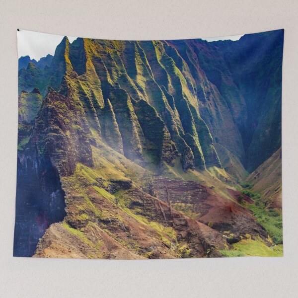 Artikelvorschau, Spektakuläre tropische Napali-Klippen, Insel Kauai, Hawaii entworfen und verkauft von DEC02.