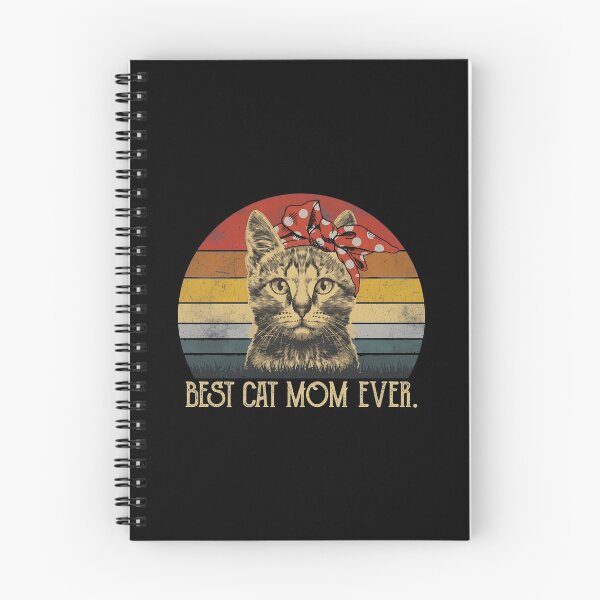 Item preview, Best Cat Mom Ever Retro Sunset Kitty Headwrap designed and sold by GiaoCalonas.