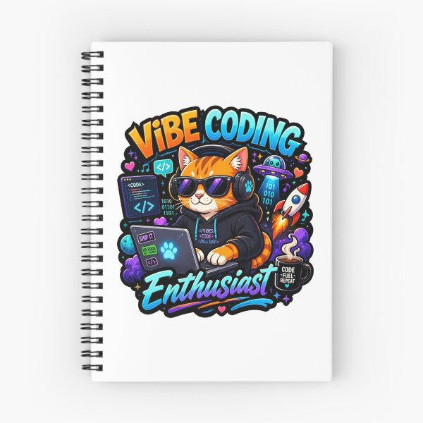 Item preview, Kawaii Cat Coder – Cute Orange Programmer Sticker | Tech Cat Lover Developer Gift designed and sold by NuniDesigns.
