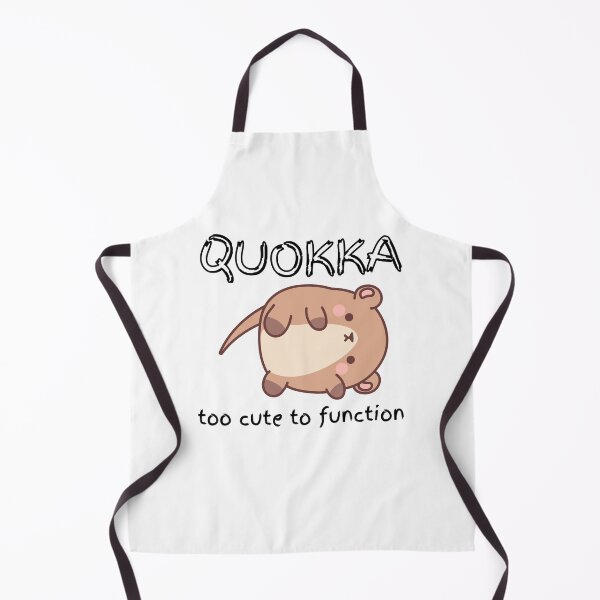 Item preview, Quokka - too cute to function funny quote designed and sold by Starlett Designs.