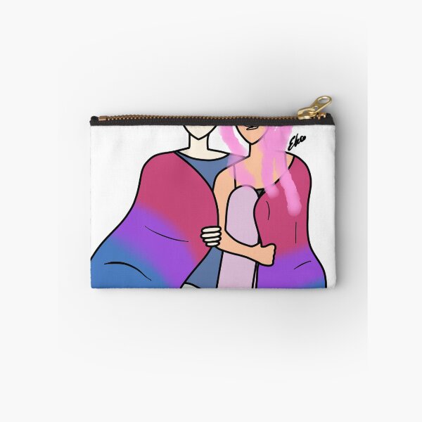 Item preview, Queer couple with flag designed and sold by Elliebellie33.