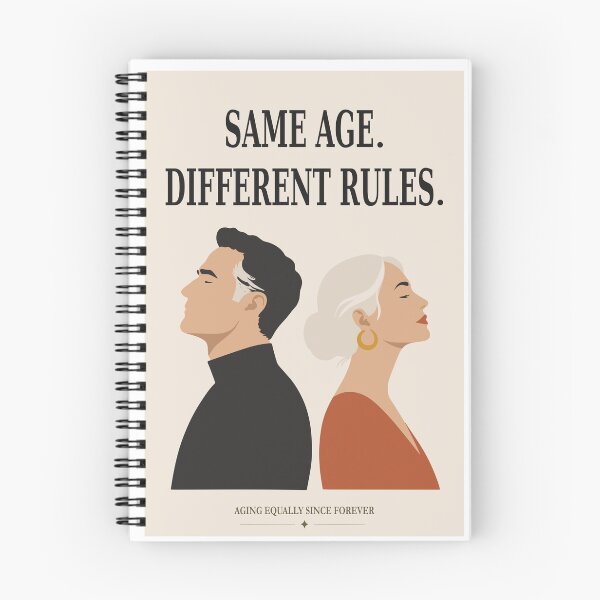 Item preview, Aging Isn’t Equal, Modern Feminist Wall Art designed and sold by Studio pod Burom.