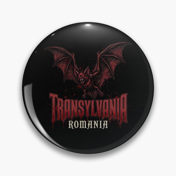 Item preview, Transylvania Romania Gothic Bat Vampire Poster designed and sold by Ar0undTheW0rld.