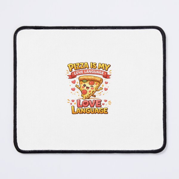 Item preview, Pizza Is My Love Language Funny Design designed and sold by SugarSketch by VanshShristi.