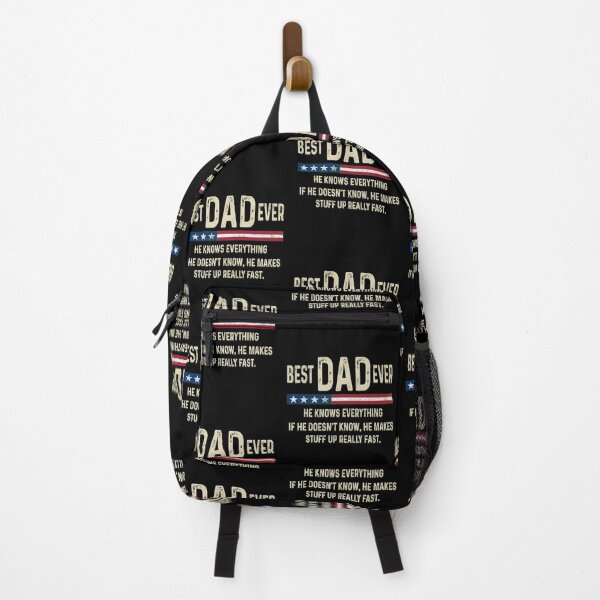 Item preview, BEST DAD EVER Funny Patriotic Quote T-Shirt designed and sold by GiaoCalonas.