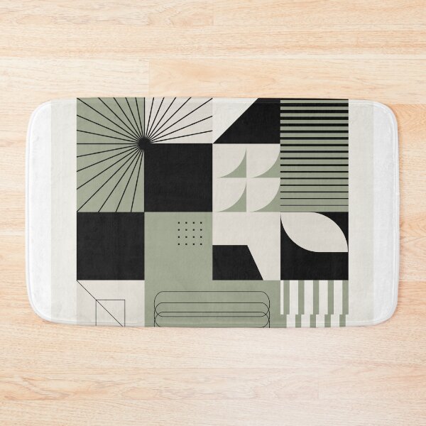 Item preview, Abstract Geometric Grid Print designed and sold by Studio pod Burom.
