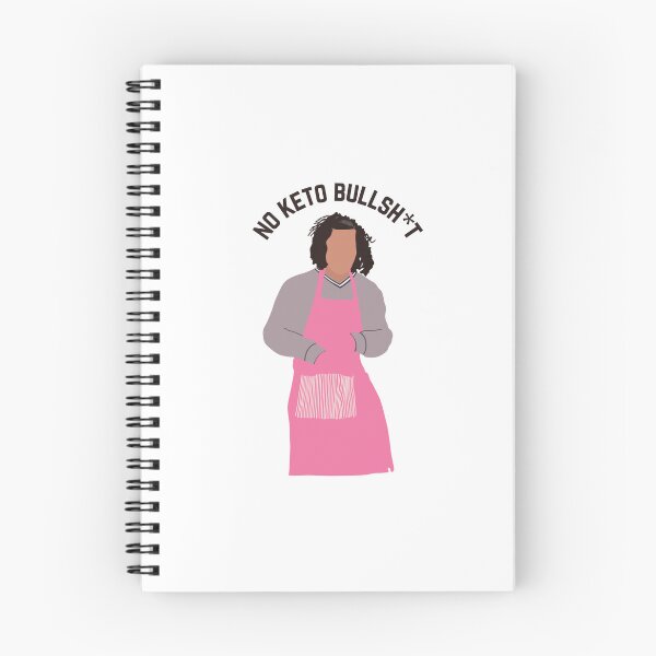 Item preview, No Keto Bullsh*t John Tucker in a Pink Apron designed and sold by Marianna's Meraki.